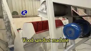 Crusher crushes wood sawdust#machine #crusher #crushermachine #woodsawdust #recycle #recycling