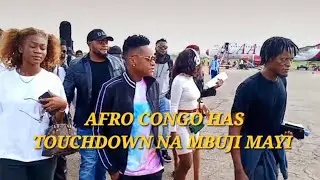 ⛔ INNOSS'B Est L'équipe complète D'AFRO CONGO à sa descente d'avion à Mbuji Mayi