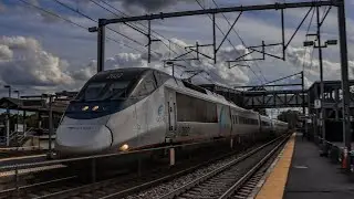Providence line: A long day of higher speed rail at Canton Junction