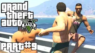 Michael Throws Him Into Sea - GTA 5 Gameplay Walkthrough Part 9 - Daddy's Little Girl