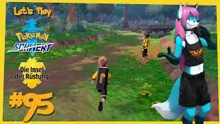 Let's Play Pokémon Schwert (Insel der Rüstung - DLC) ⚔️95 - Durch den Wald
