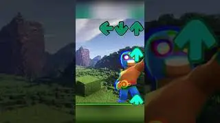 Steve from minecraft VS El Primo - Friday Night Funkin' I Brawl Stars