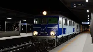 SimRail / В дождливую погоду.