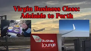 Virgin Australia Business Class : Flight Review, Adelaide to Perth ✈️🛩