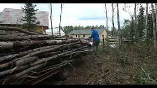Жизнь на Аляске. Осенние заботы.
