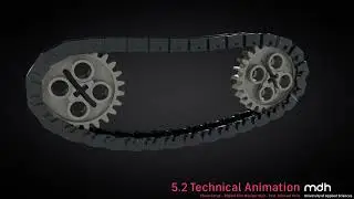 DFD 5.2 Technical Animation – Rigging Exercise: LEGO® Chain