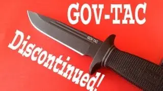 SOG Gov-Tac Knife Review: Discontinued!