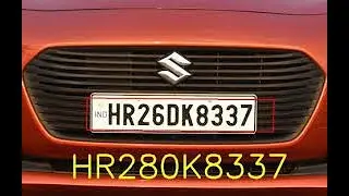 Number Plate Detection using OpenCV and Python