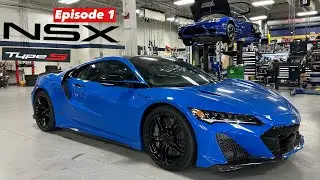 2022 Acura NSX Type-S NC1 Series - Installing Pride Downpipes | Science of Speed Exhaust (E1)