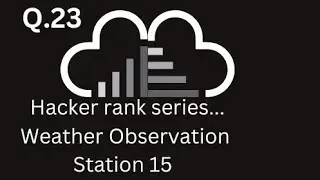 Hacker rank series.. Weather Observation Station 15#sql #mysql