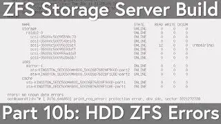 ZFS Storage Server: Seagate 8TB SAS HDD with ZFS Issues + Fix, 