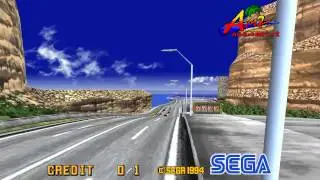 Daytona Usa attract theme Lets Go Away