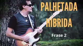 Palhetada Híbrida Frase 02 Guia cd No war.Neto Stenger.