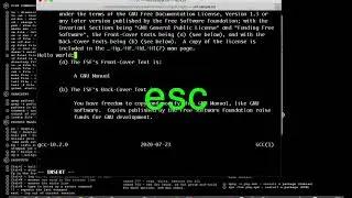 Create / Edit file in Unix (Max OSX or LINUX) using VIM in the Command Line