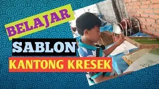 Trik sablon kantong kresek