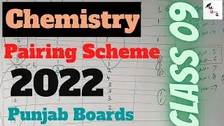 9th Class Chemistry Pairing Scheme 2022 - Chemistry Scheme 9th Class 2022 | myustadg