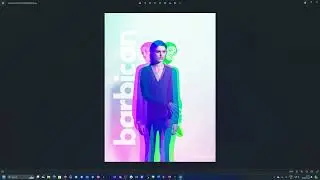 Overlayed tinted poster re creation