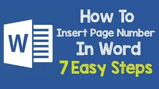 How To Insert Page Number in Word Starting From Page 2 With 7 Easy Steps