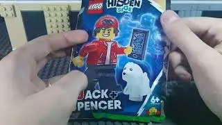 Распаковка И Обзор На Пакетик С Минифигуркой Джека Из Lego Hidden Side.