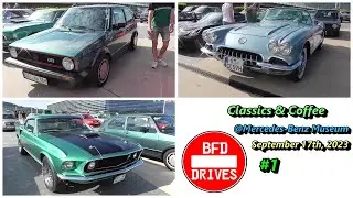 🚘 Classics & Coffee MB Museum Stuttgart ⛔️ 17.09.2023 🚦 Part 1/10 🚗
