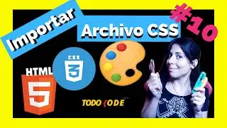 ⭐ CÓMO INCORPORAR CSS a HTML de forma INTERNA y EXTERNA 🖥️ 🎨 | CURSO GRATIS de HTML y CSS 2022 | #10