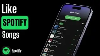 How to Like Songs on Spotify!