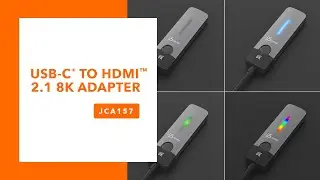 j5create USB-C® to HDMI™ 2.1 8K Adapter | Model: JCA157