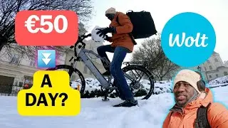 [Slovenské titulky] How Much Can I Earn Day Doing Food delivery | Wolt Slovakia