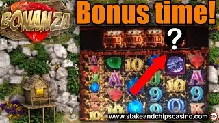 BONANZA BONUS  - It actually PAID 💎 Online Casino Slot Win