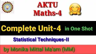 Complete Unit-4 in one Shot | Maths-4