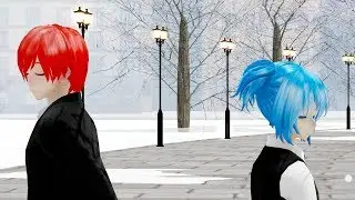 【MMD 暗殺教室】Erase or Zero【Shiota Nagisa & Akabane Karma】