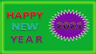 Happy new year 2021 new status, || happy new year 2021 green screen || happy new year 2021