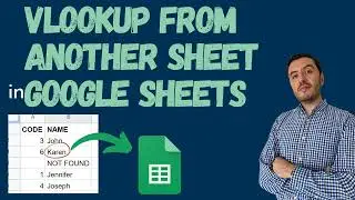 Search for a value in another sheet in Google SHEETS (VLOOKUP + IMPORTRANGE)
