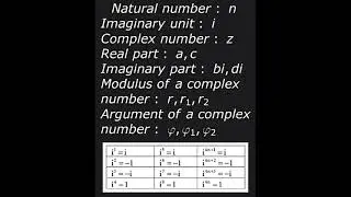 complex numbers #maths