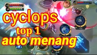 cyclops top 1 auto menang