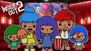 We Went To See INSIDE OUT 2 😱 | *with voice* | Toca Boca Life World Roleplay