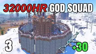 A 32000 hour GOD SQUAD'S WAR against RAIDS... - RUST CONSOLE NEW GEN