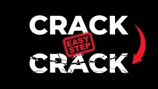 How to create a Crack Break Text Effect from font with Coreldraw Tutorial