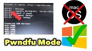 Enter Pwndfu Mode without macOS | pwndfu in windows |