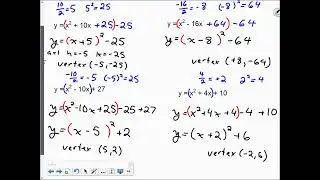 2D 8-9 C Completing the Square
