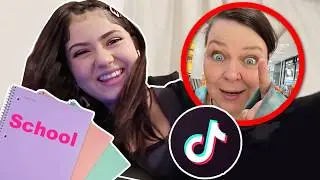 Packing My Bag for School and Roasting Mom's TikTok***She Got Mad***