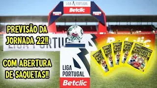 PREVISÃO JORNADA 22 | FUTEBOL 2023/24 CROMOS PANINI #panini #figurinhas #ligaportugal
