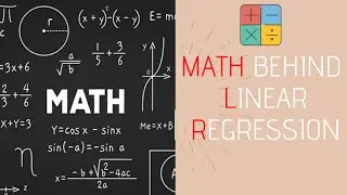 Math behind Linear Regression | Machine Learning behind the Scene | How machine really draws a line?