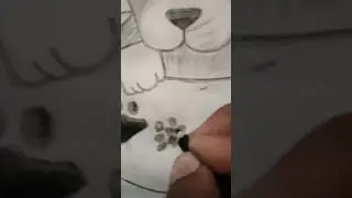 CUTE DOG DRAWING SKETCH #shorts #samarshorts #drawing #dog