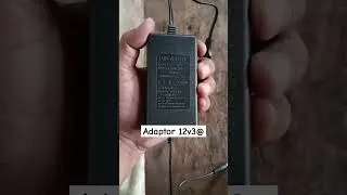 Adaptor 12 volt 3 Ampere #adaptor #smps