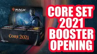 What Is The Deal With Core Set 2021? - Core Set 2021 Opening - Uncommon And Rare Only Style