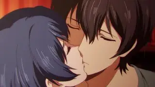 Domestic na Kanojo romantic kiss. AMV