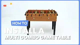 How to Install the 48 Inch 3-In-1 Multi Combo Game Table with Soccer | SP37328 