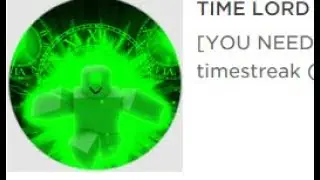 i got 3rd time timelord..