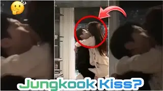 Jungkook kiss? who is this girl who kisses jungkook??? 😭😭🤔🤔???Jungkook?? 